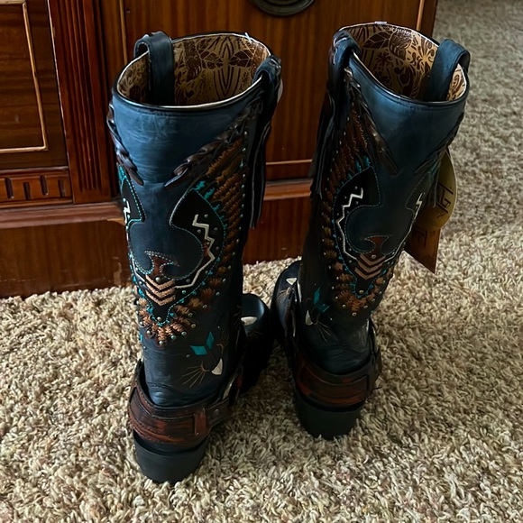 NWT Corral Biker Boots - Picture 3 of 6